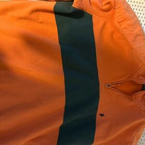 Polo Ralph Lauren Orange and Green Pullover